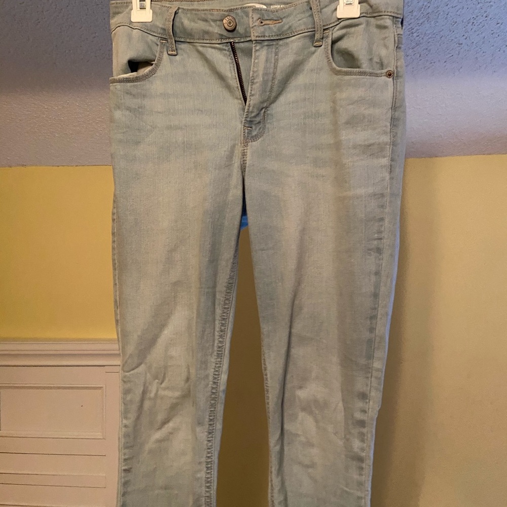 Light Wash Super Skinny Ankle Jeans Old Navy